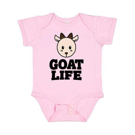 

Inktastic Goat Life Gift Baby Boy or Baby Girl Bodysuit