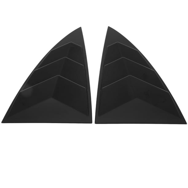 Parasol para rejilla de ventilación de ventanas, 2 piezas, alerón lateral para ventana, cubierta para alerón lateral, divisor para rejilla de ventana lateral. Logre más