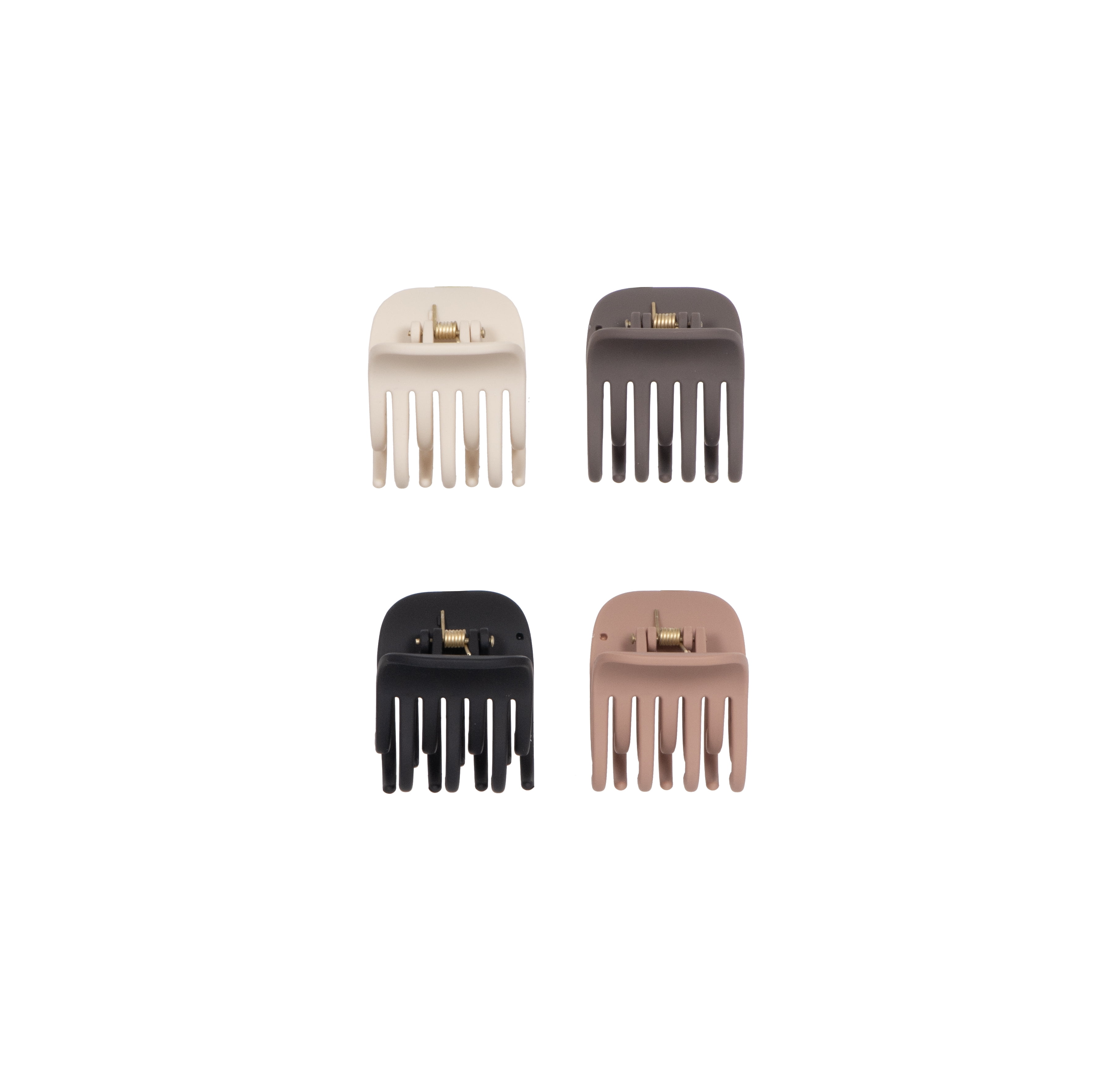 Scunci 4 pack Double Teeth Claws, CONAIR 4PK LAYERED CLAWS