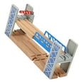 thumbnail image 3 of MasteelfCA 1 Ensemble de Rails en Bois Jouets de Chemin de Fer Pont à Double Pont Modèle Jouets, 3 of 7