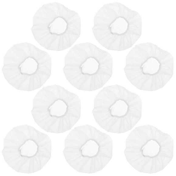 EeaseCA 100 Pcs Couvre-Oreilles d'Écouteurs Sanitaires Non Tissés Couvre-Écouteurs Jetables