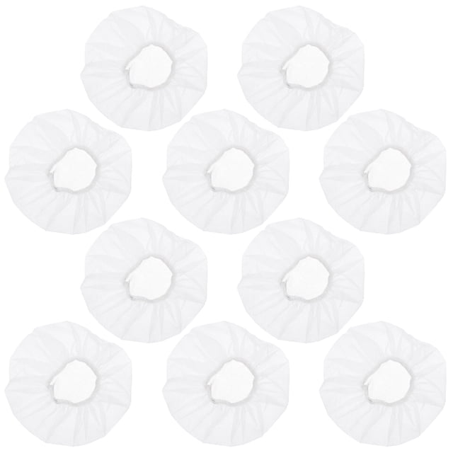 EeaseCA 100Pcs Non-Woven Sanitary Headphone Ear Cover Disposable Headset Covers