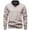Beige, variant on Mens Long Sleeve Henley Shirts Color Blocked Knitted Shirt Spring Clothes Lightweight V-Neck Leisure Solid Color Loose Fit Shirt (Dark Gray,XXXXL)