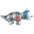 thumbnail image 6 of Multipet Plaidosaurus Dog Toy, Assorted Stegosaurus, Triceratops, T-Rex, 6 of 6