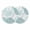 Duck Green, variant on Teal Green Coastal Turtle Round 13 Inch Placemats Set of 2, Ocean Coral Nautical HeatResistant Non Slip Place Mats for Dining Table, Wipeable Braided Kitchen Table Mats for Housewarming