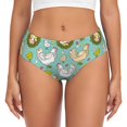 thumbnail image 1 of Balery Chicken Laying Eggs Ropa Interior de Algodón para Mujer con Dibujo – Braguitas Cómodas y Elásticas, Estilo Clásico-4X-Large, 1 of 6