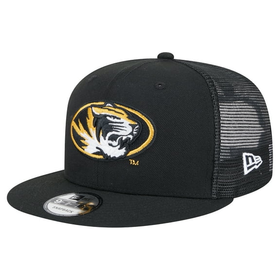 Men's New Era Black Missouri Tigers Trucker 9FIFTY Snapback Hat