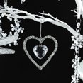 thumbnail image 4 of Christmas Snowflake Ornaments Crystal Icicle Wreath Christmas Tree Hanging Pendant Transparent Decoration for Home Navidad Gifts, 4 of 5
