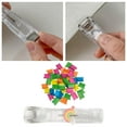 thumbnail image 4 of Mini Stapler Classroom Small Stapler Set Reusable Clip Classroom Fixing Stationery Rainbow, 4 of 8