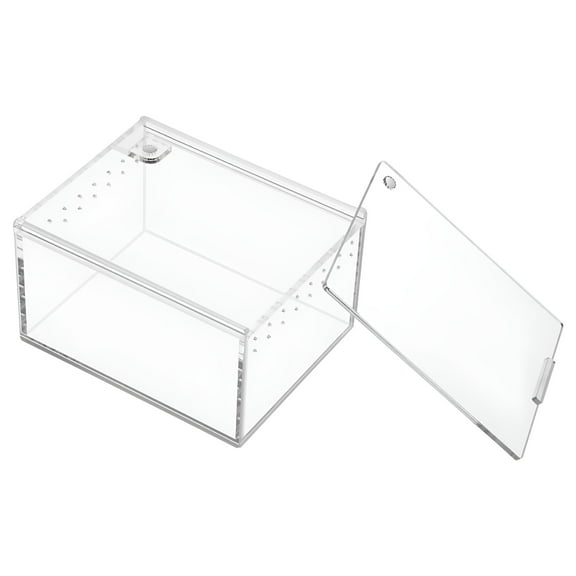 XIBUFE 2026 New Acrylic Pet Terrarium Tank 10 Gallon Vivarium,For Reptiles,Amphibians,Small Pets,Home Decor,Indoor Gardening,Plant Display