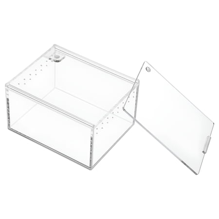 XIBUFE 2026 New Acrylic Pet Terrarium Tank 10+ Gallon Vivarium,For Reptiles,Amphibians,Small Pets,Home Decor,Indoor Gardening,Plant Display