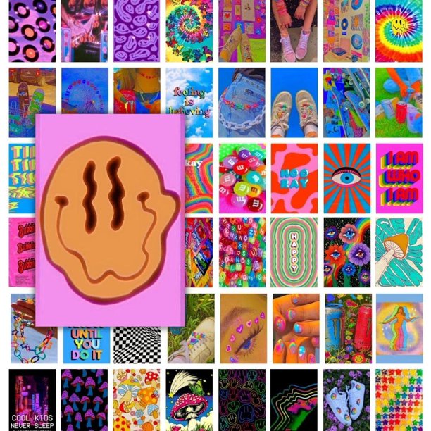 Jack Meets Kate Cute Indie Hippie Trippy Kidcore Aesthetic Room Decor ...