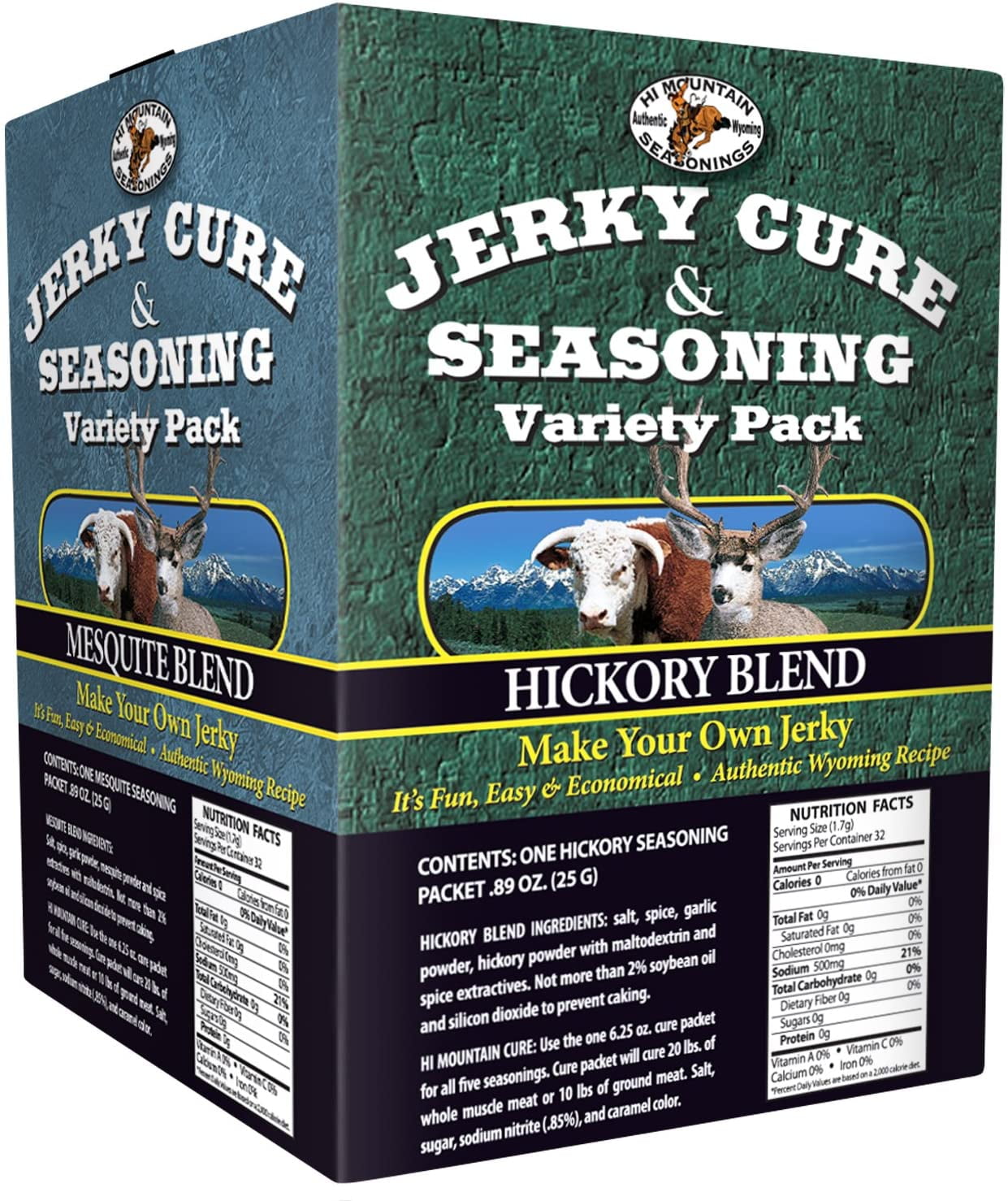 Hi Mountain Variety Pack 1Jerky Makers Aca?!a?? Jerky Cure and