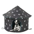 thumbnail image 2 of Antqov Dog House, Washable Outdoor Cat Dog House Foldable Warm Cave for Winter Indoor House Sunscreen Dog Nests Supplies, 2 of 8