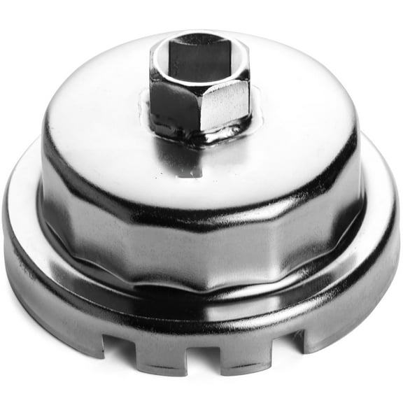 GUANGHUI  Oil Filter Wrench Compatible with Lexus & Scion with Toyota's Cartridge Style Oil Filter System | Tacoma Oil filter Wrench | 64mm 14 Flutes Design