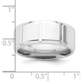 thumbnail image 4 of 925 Sterling Silver 8mm Polished Fancy Band Ring Size 13, 4 of 7