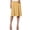 Light Yellow, variant on Joernso Women's Knee Length Skirt Summer Casual High Waisted Flared A-Line Skirt Stretchy Simple Foldover Midi Skirt