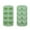 Green, variant on EUDIDV Silicone Bundt Cake Mold Heart-shaped DIY Summer Ice Tray Ice Tray Cake Cake Molds Mini