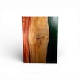 thumbnail image 4 of Handcrafted Box Elder Wood with Dark Green Epoxy Charcuterie Board - Serving Platter, 4 of 4