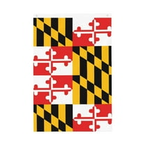 House Flag Flag Of Maryland Pattern Garden Flag Decorative House Yard Double Sided Flag For Decoration (2x3ft)