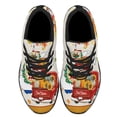 thumbnail image 2 of WeStVirginia Stte Fall Pumpkins Shoes Sneakers Black Size 4, 2 of 7
