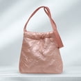 thumbnail image 3 of Bolso Hobo de plumón para mujer bolso acolchado liso a la moda bolso de viaje femenino de gran capacidad, 3 of 9