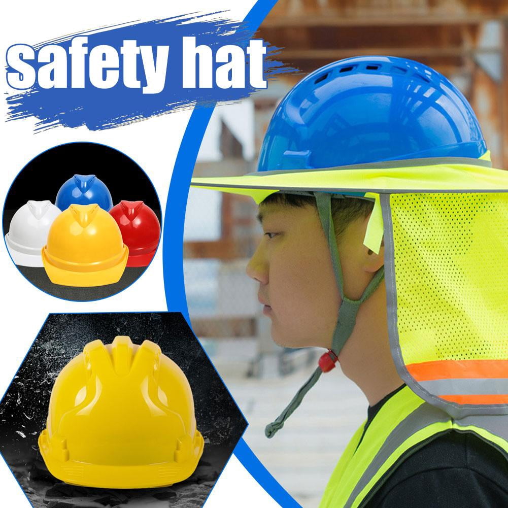 Industrial Safety Helmet,Construction Safety Hard Hat Vented Hard Hats for Outdoor Indoor Industrial Workwear