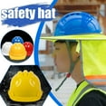 thumbnail image 3 of Thickened V-shaped ABS safety helmet, construction site labor protection he GXC, 3 of 8