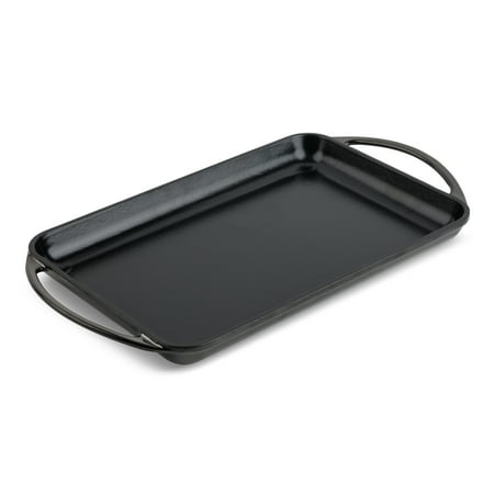 

Thyme & Table Enameled Cast Iron Griddle Black