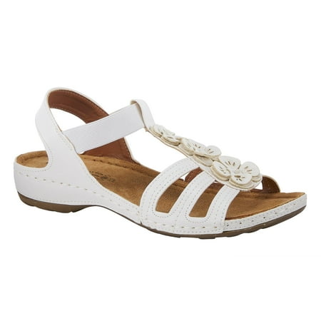 

Flexus Womens Adede Sandals 38W White