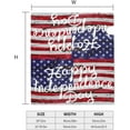 thumbnail image 5 of USA Flag Retro Mailbox Covers Magnetic Letter Post Box Cover Mail Wraps Garden Decorations Large Size 25.5 X 21 in, 5 of 6