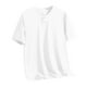 thumbnail image 5 of pstuiky Camisa de manga corta para hombre, Camiseta informal de verano para hombre, color liso, cuello redondo, botones ropa de hombre xxxl, 5 of 9