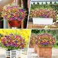 thumbnail image 2 of Lyacmy 14 Bundles Artificial Flowers for Outdoors,UV Resistant Artificial Flowers for Decoration,Realistic Artificial Plants Fake Flowers for Garden Porch Window Box,Spring Summer Outside Decor, 2 of 8
