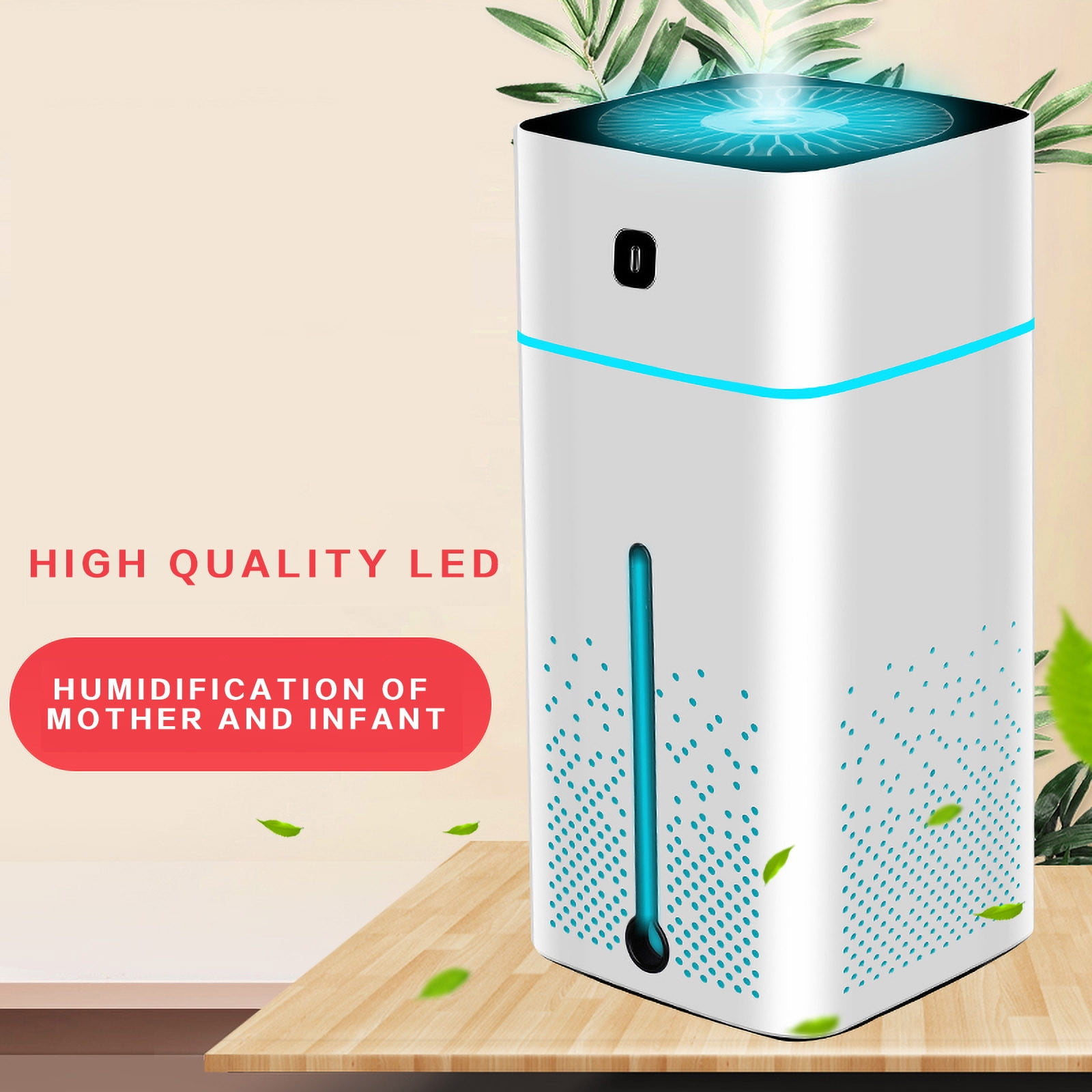1000ML Air Humidifier Ultrasonic USB LED Purifier Aroma Essential Oil Diffuser 
