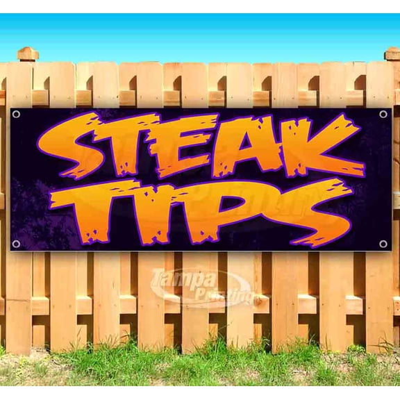 BBQ 13 oz Vinyl Banner With Metal Grommets