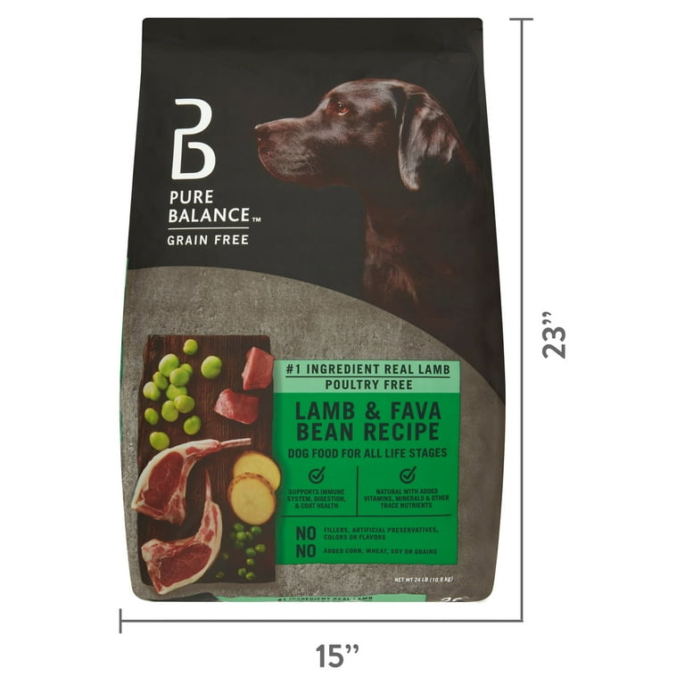Walmart lamb store dog food