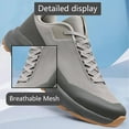 thumbnail image 3 of Mens Breathable Running Walking Shoe Womens Non-slip Hiking Footwear Training Unisex Outdoor Casual Sneakers Suitable for Tourism, Sports, and Exercise, 3 of 7