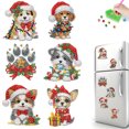 thumbnail image 1 of Imán para Nevera Pegatinas 6 Uds Acrílico Navidad, 1 of 7