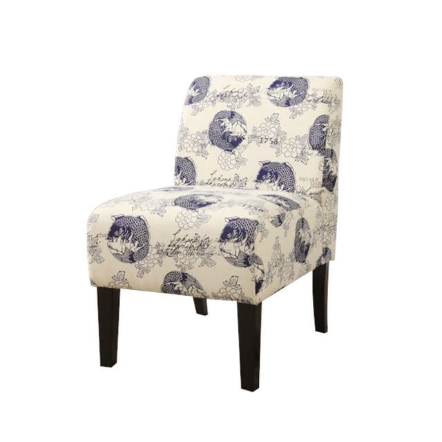 ACME Chaise d'Appoint Ollano en Bleu Foncé