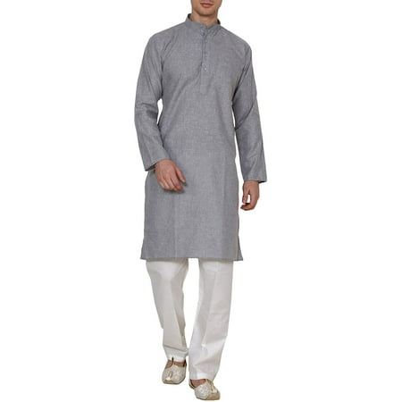 

Royal Mens Linen Cotton Kurta Pyjama Set