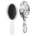 thumbnail image 2 of Sunflower and Butterfly Design Hair Brush, Vintage Boho Chic Detangler with Watercolor Floral Pattern, 2 of 8
