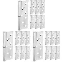 Set of 3 Door Latch Reinforcement Plate Replacement Hinge Swift Rotation