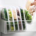 thumbnail image 4 of IDEANATEGRATE 2Ud Caja Transparente Para Compartimentos En Refrigerador Con Cuatro Divisiones Para, 4 of 8