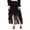 Black, variant on ThePirateDressing Steampunk Victorian Gothic Women's High-Low Costume Skirt