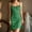 Blackish Green, variant on Nightgowns for Women Knee Length Split Slip Dress Short Nightdress Elegant Sleeveless Satin Nightgowns for Women Bedroom Party Nightwear Size XL Red