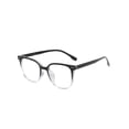thumbnail image 2 of Blue Light Blocking Glasses Unisex Large Frame Clear View Strong Hinge Transparent with Brim Eye Protection Clear Bluelight Glasses Spectacles Eyewear, 2 of 8