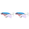 thumbnail image 1 of 30g 65mm Señuelo Mar Lentejuelas Metálicas Placa Hierro Señuelo Pesca Fundición Larga (LF094C), 1 of 4