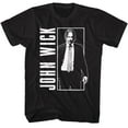 thumbnail image 1 of John Wick Simple BW Black T-Shirt, 1 of 2