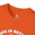 thumbnail image 4 of Life is Better with Beagle - Funny Dog Lover Unisex Cotton Tee, 4 of 4