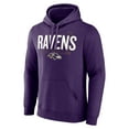 thumbnail image 2 of Men's Fanatics Purple Baltimore Ravens Pylon Outline Pullover Hoodie, 2 of 3